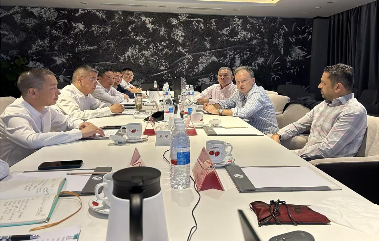 OI集團亞洲區總經理一行到四川天馬進行考察交流(圖6) OI集團亞洲區總經理一行到四川天馬進行考察交流(圖6)